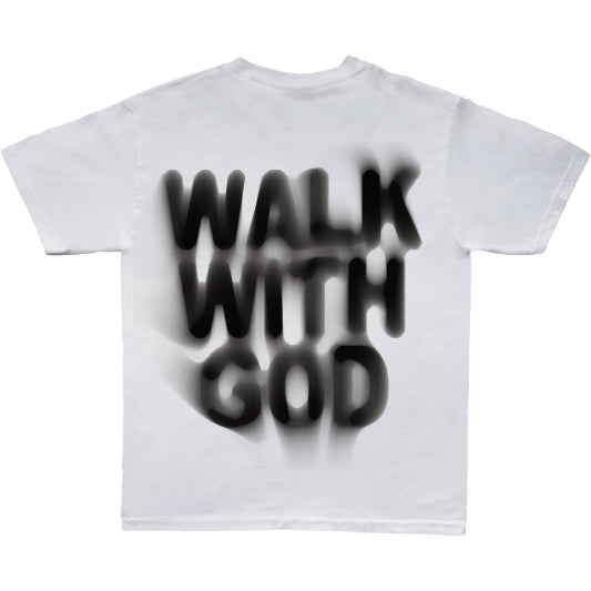 Walk With God - White Tee