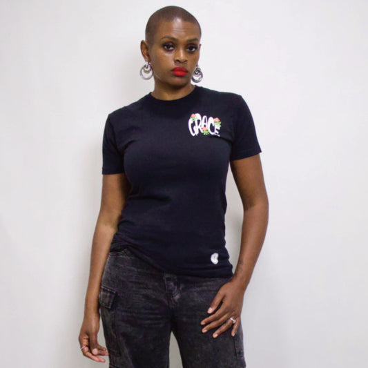 Grace - Black Tee