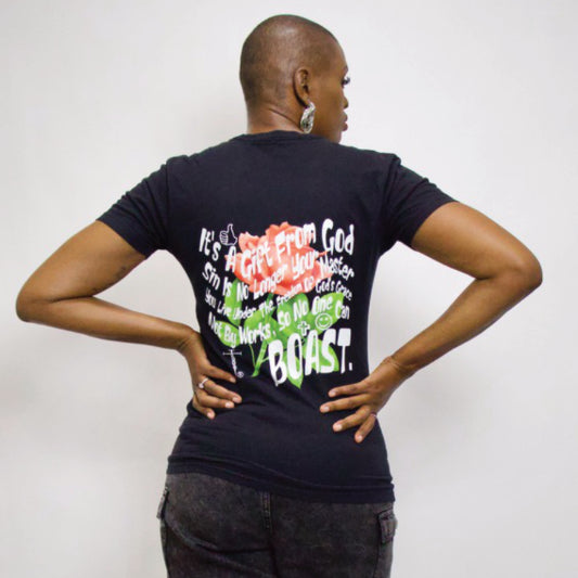 Grace - Black Tee