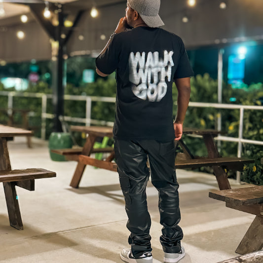 Walk With God - Black Tee