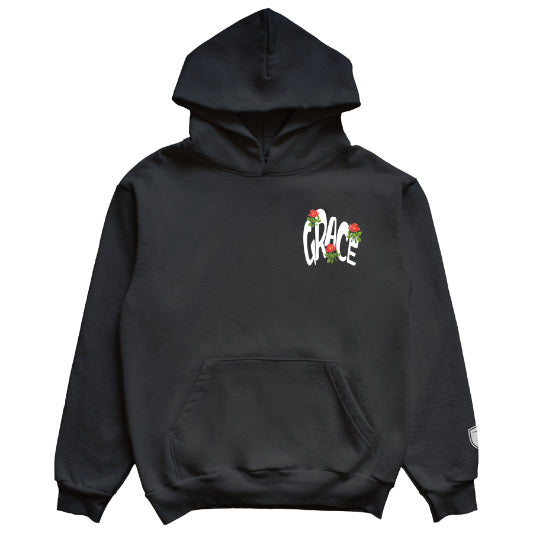 Grace - Black Hoodie