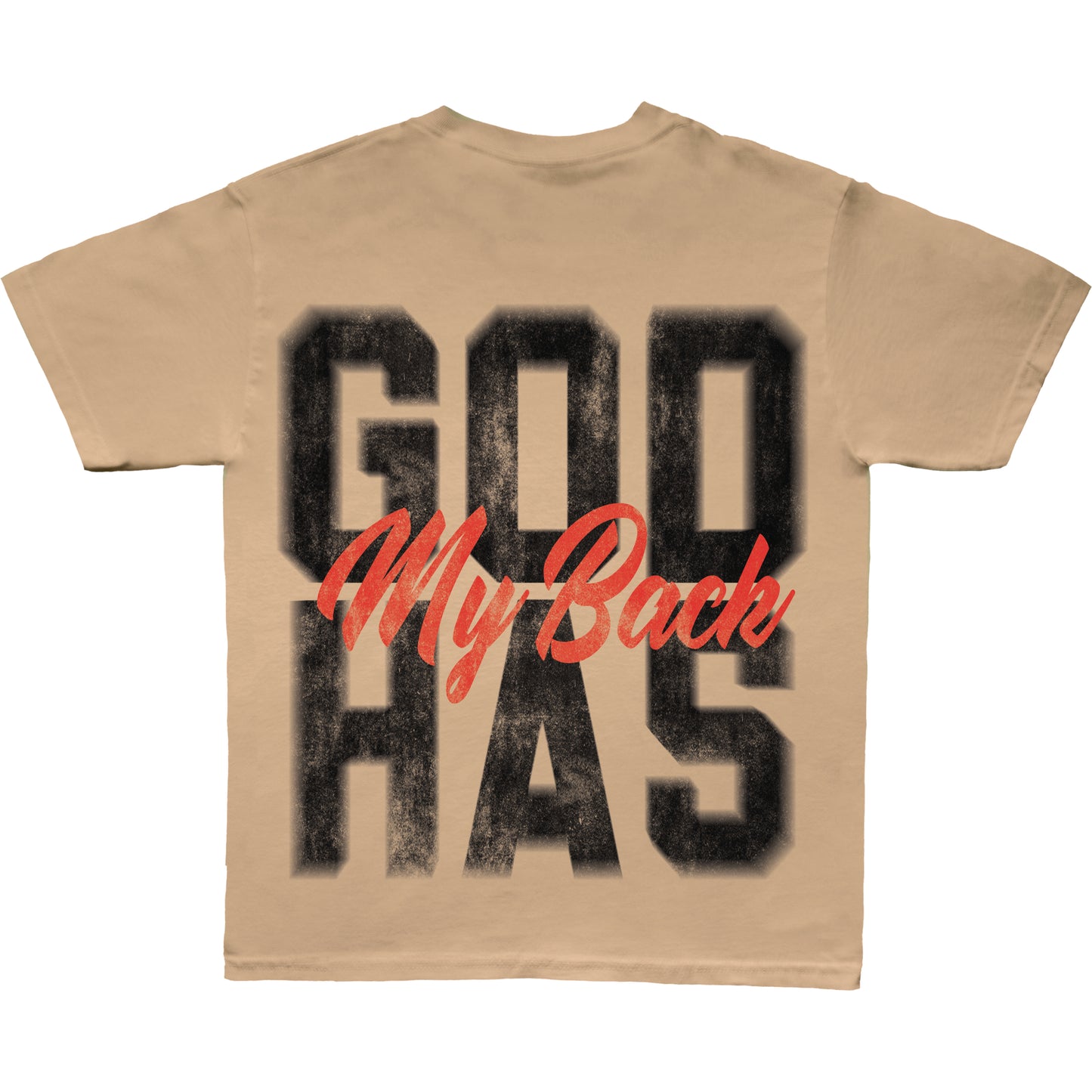 God Has My Back - Mushroom Tee