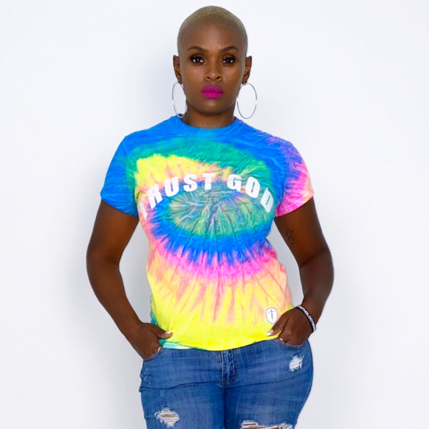Trust God - (Glow In Dark) Black Tee