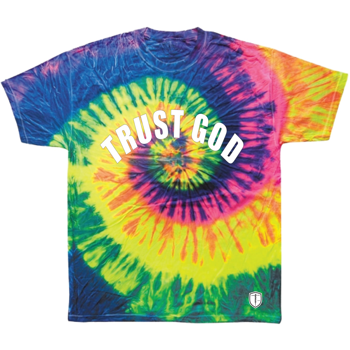 Trust God - (Glow In Dark) Black Tee