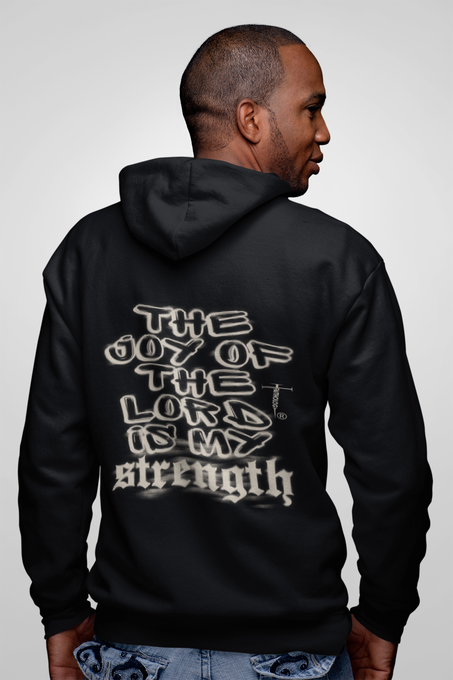The Joy Of The Lord Is My Strength - Black Hoodie
