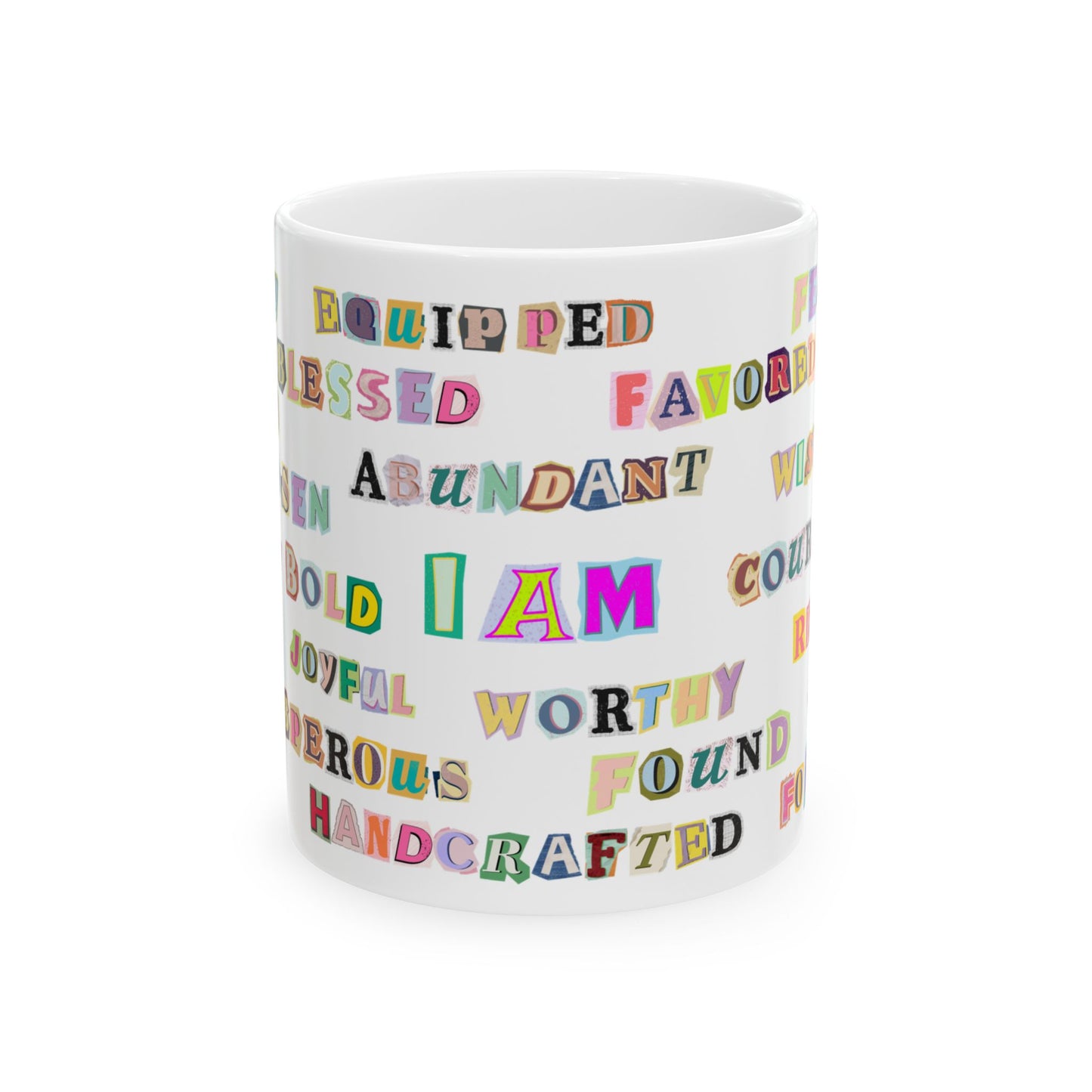 I AM AFFIRMATIONS Ransom Mug, (11oz, 15oz)