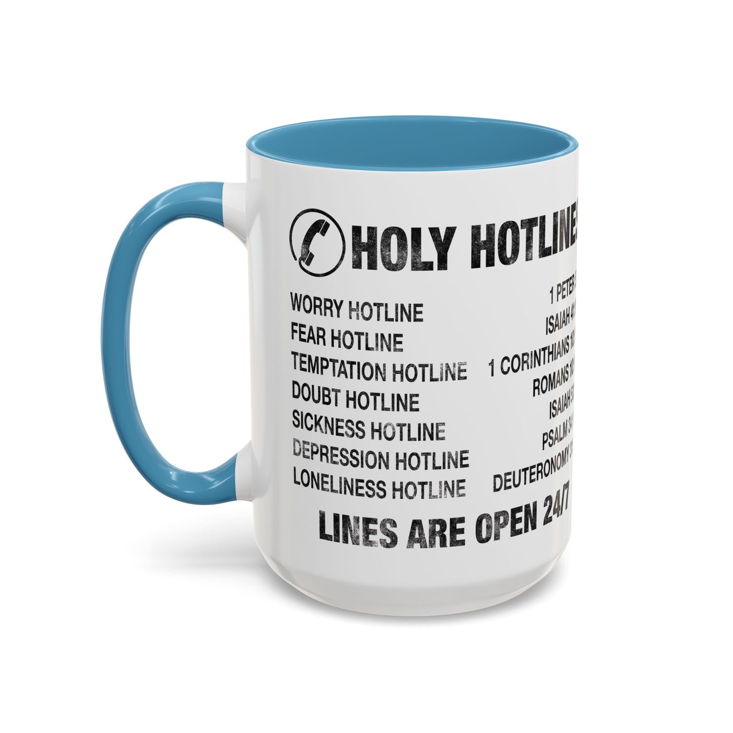 Holy Hotlines Coffee Mug (11, 15oz)