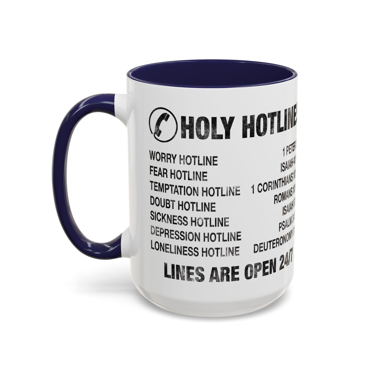 Holy Hotlines Coffee Mug (11, 15oz)