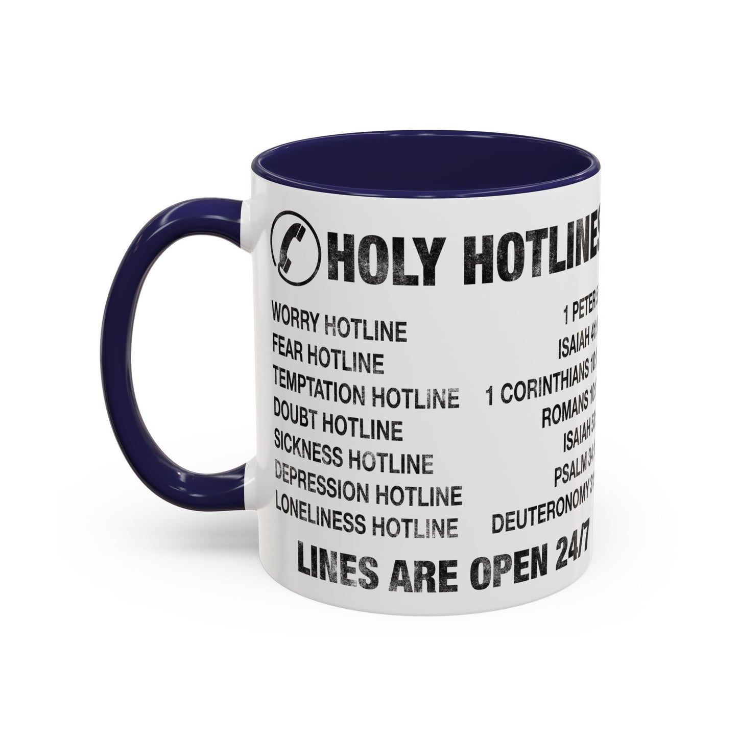 Holy Hotlines Coffee Mug (11, 15oz)