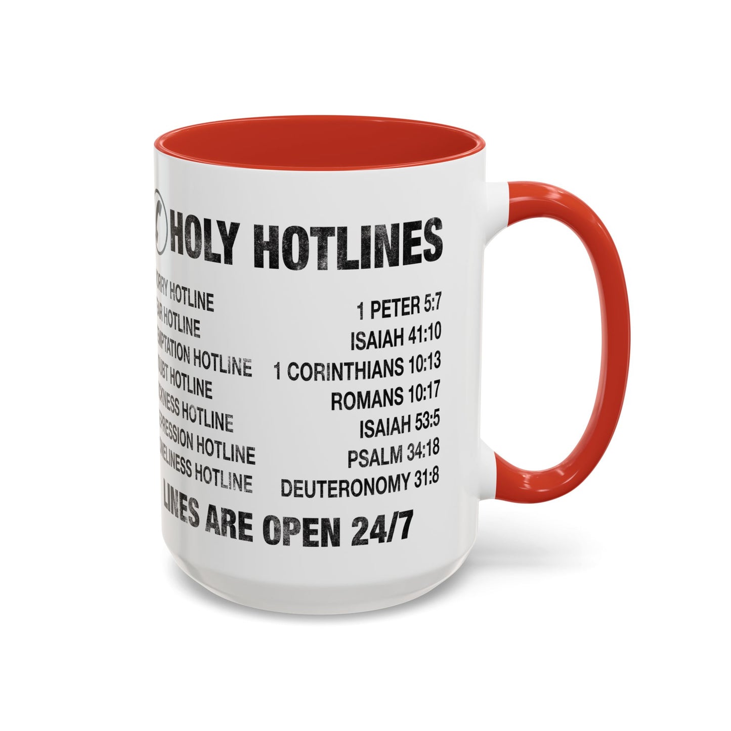 Holy Hotlines Coffee Mug (11, 15oz)