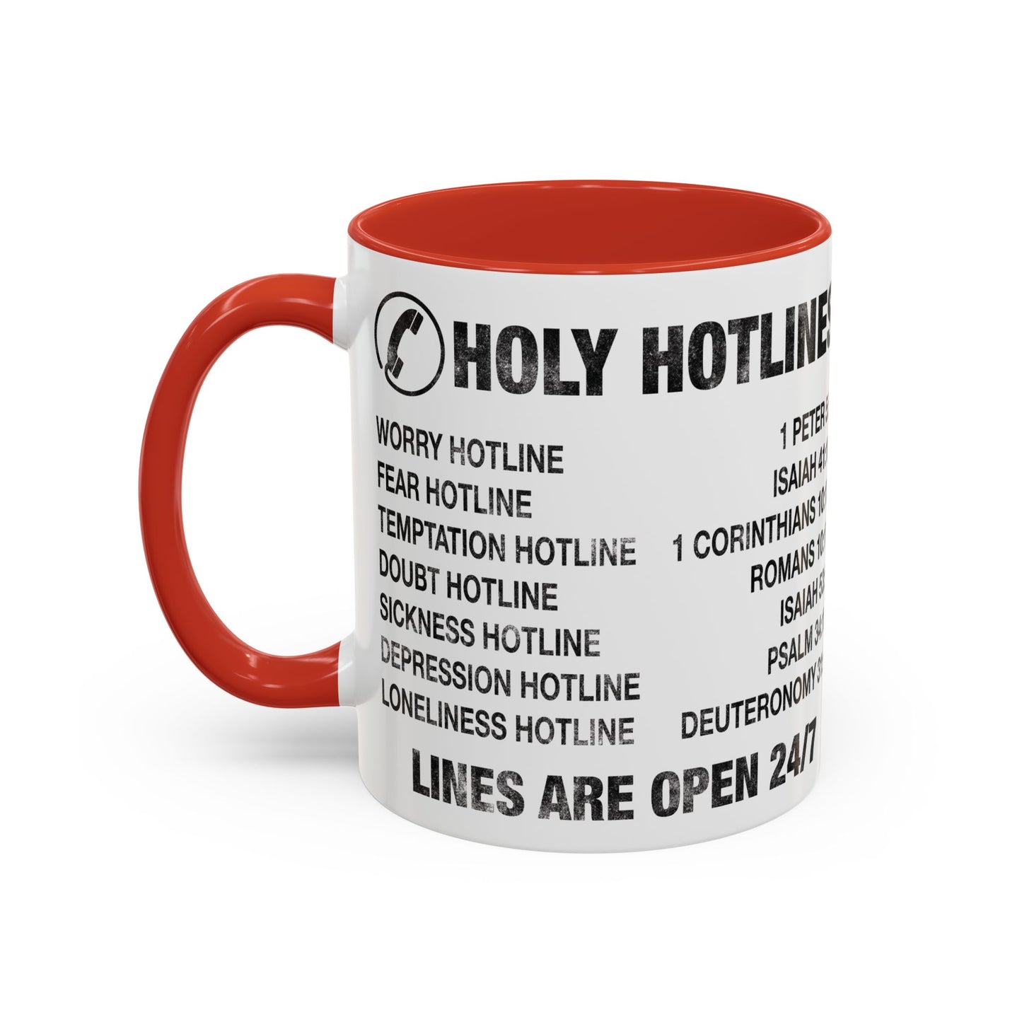 Holy Hotlines Coffee Mug (11, 15oz)