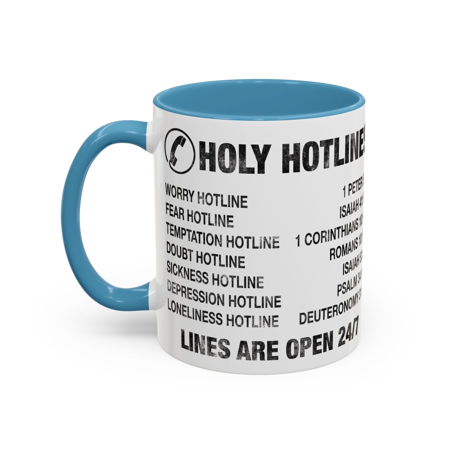 Holy Hotlines Coffee Mug (11, 15oz)