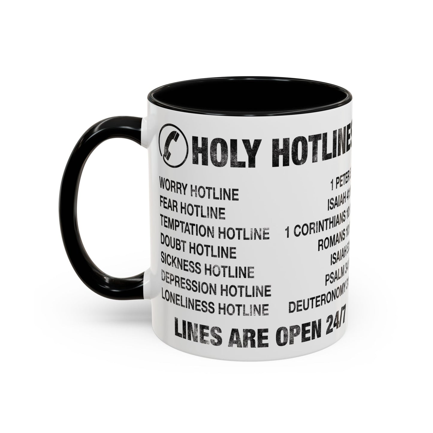 Holy Hotlines Coffee Mug (11, 15oz)