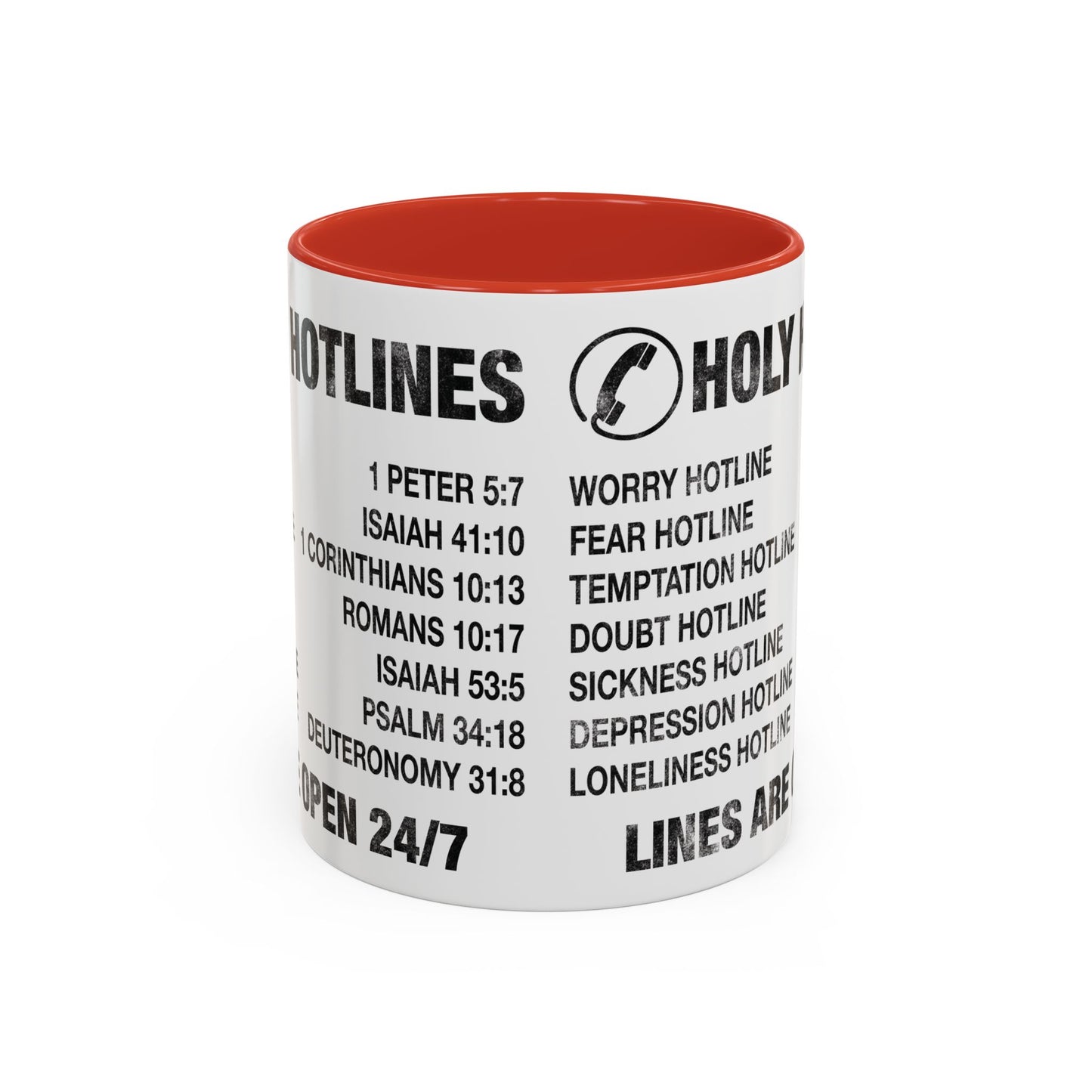 Holy Hotlines Coffee Mug (11, 15oz)