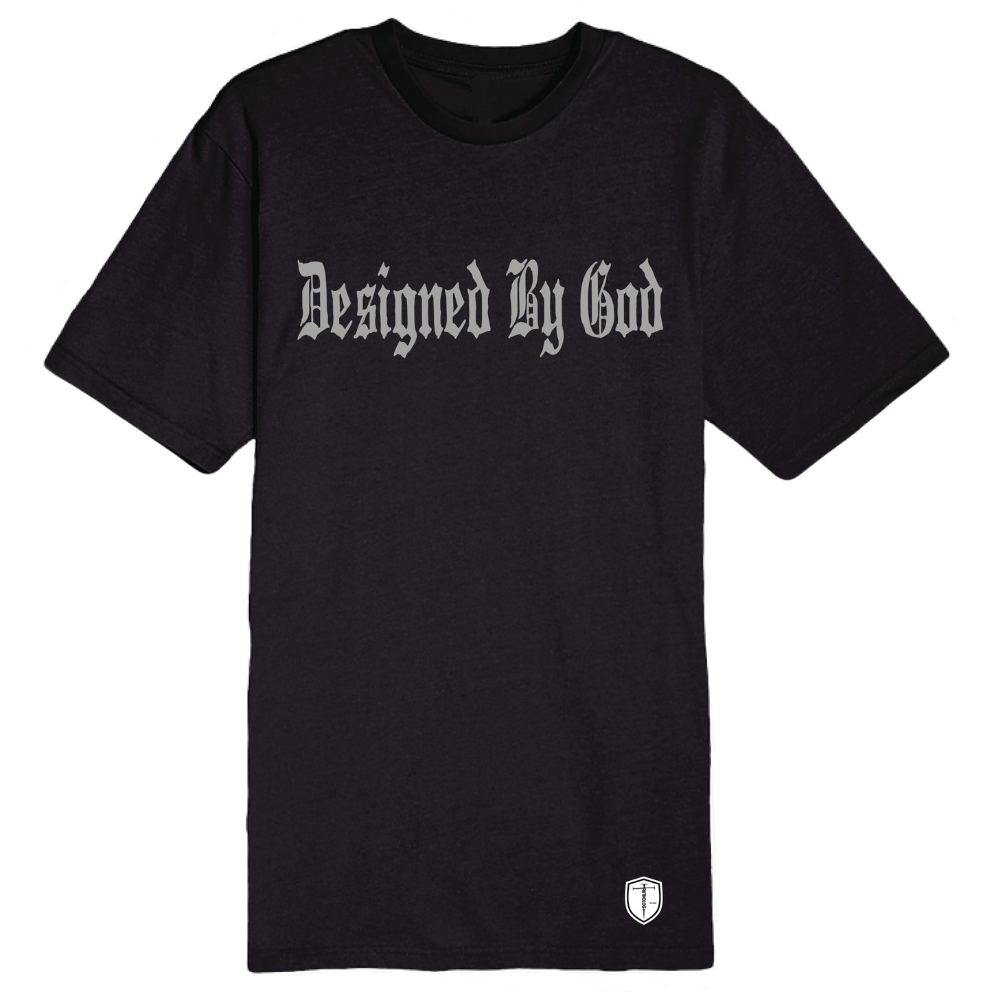 Designed By God - White Reflective Tee