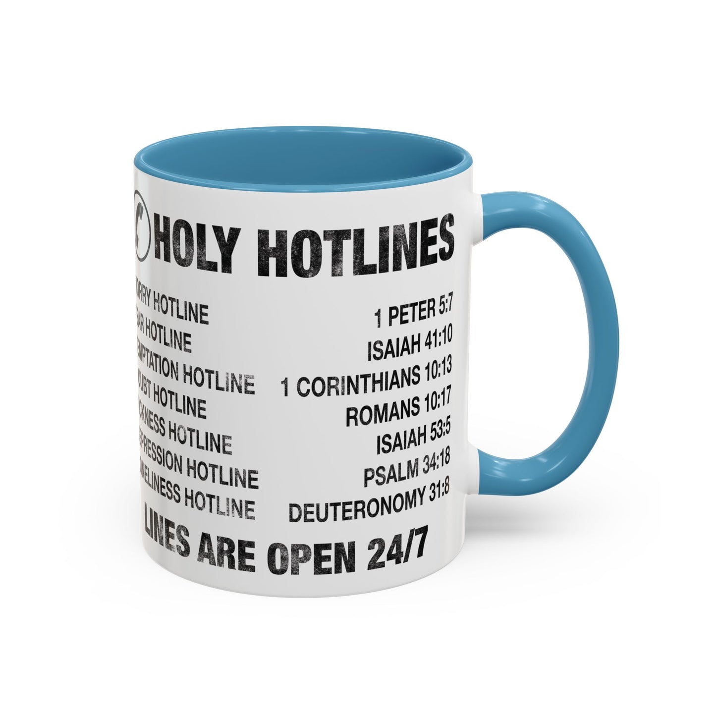 Holy Hotlines Coffee Mug (11, 15oz)