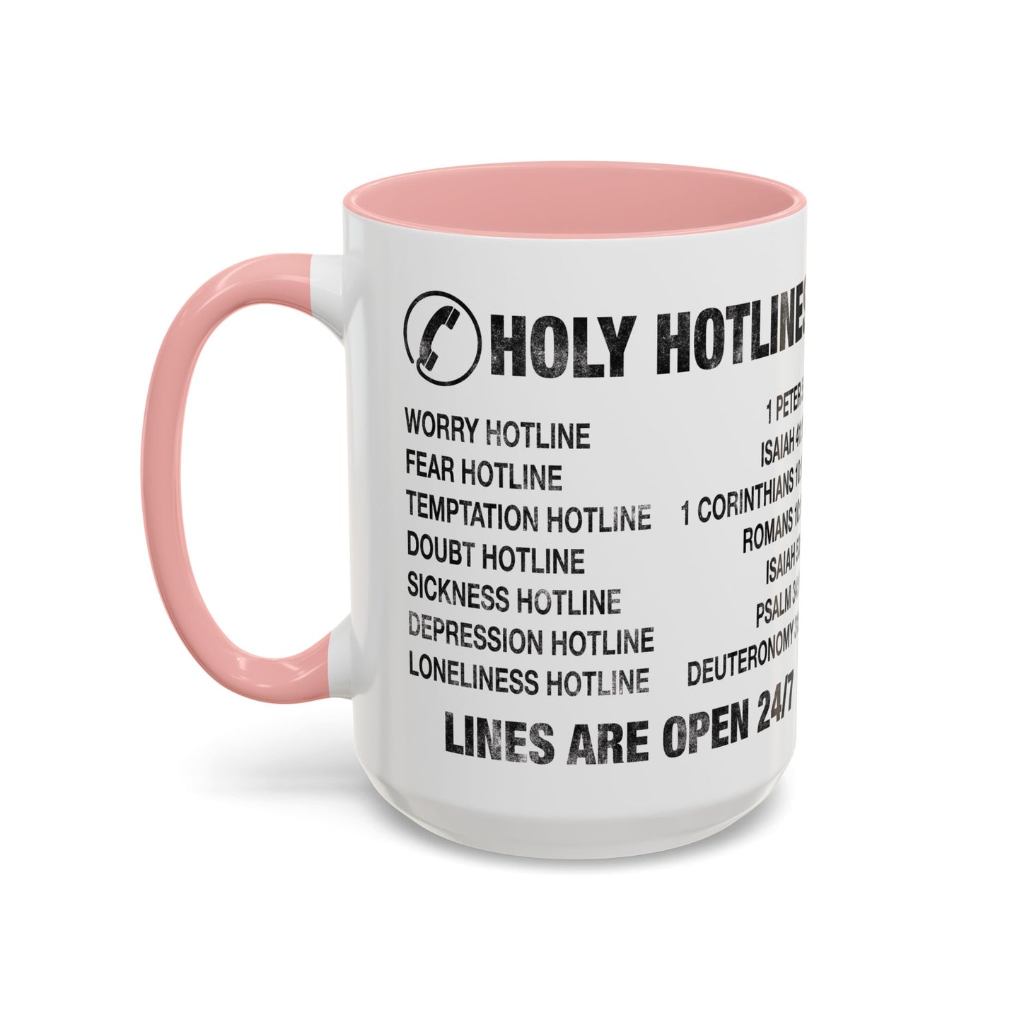 Holy Hotlines Coffee Mug (11, 15oz)