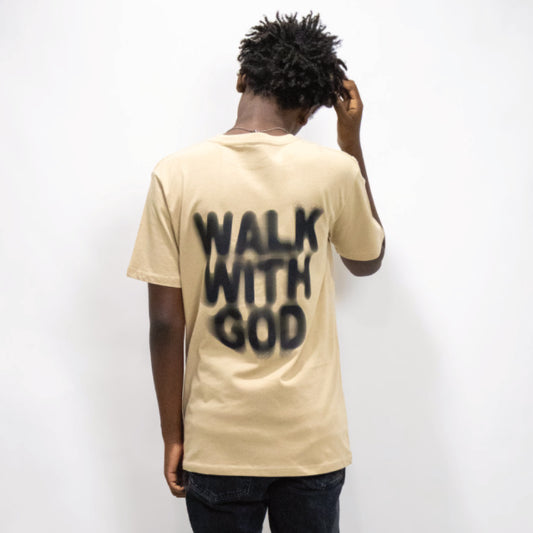 Walk With God - Mushroom Tee