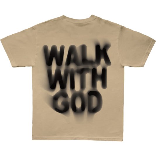 Walk With God - Mushroom Tee