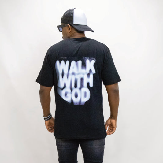 Walk With God - Black Tee