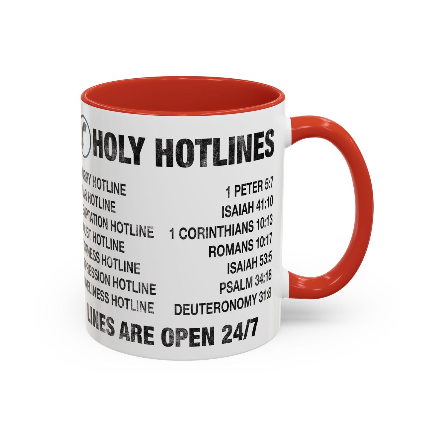 Holy Hotlines Coffee Mug (11, 15oz)