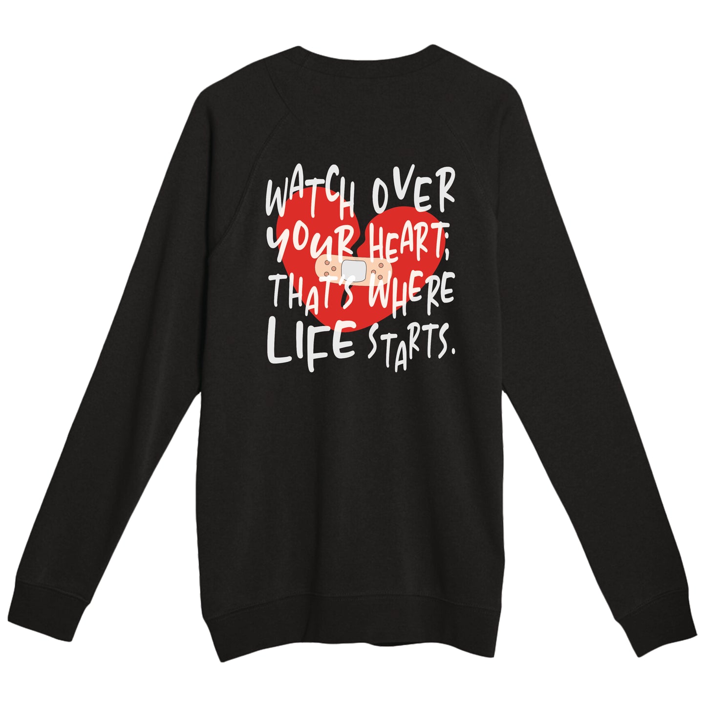 Guard Your Heart - Black Sweatshirt