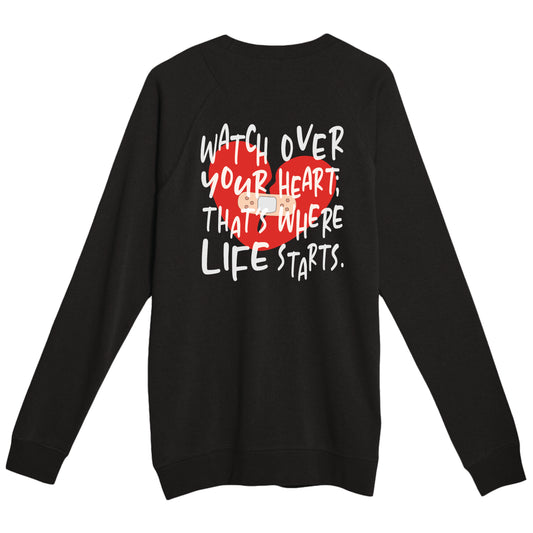 Guard Your Heart - Black Sweatshirt