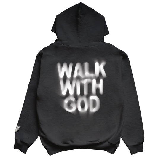 Walk With God - Black Hoodie