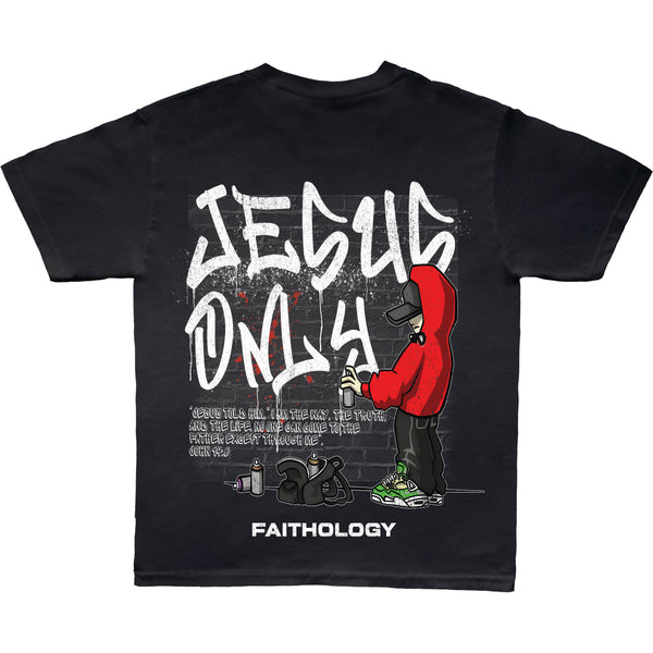 BlackTeeJesusOnlyBack_grande.