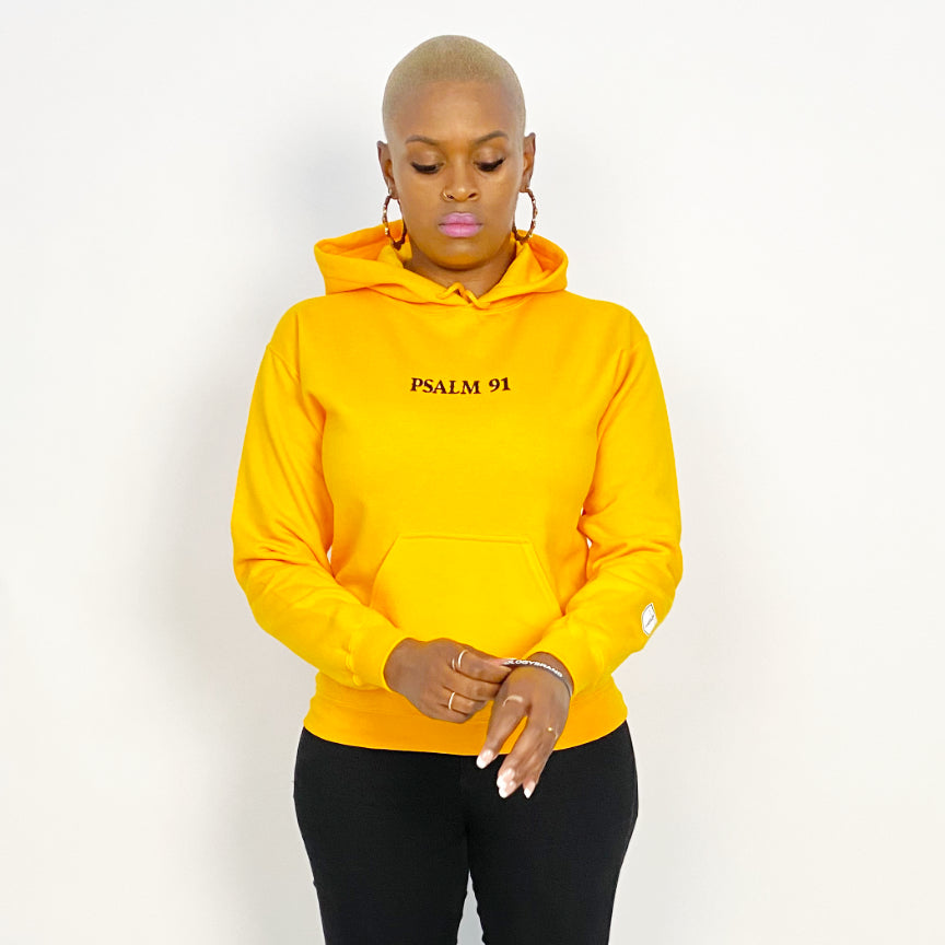 Yellow hoodie for online girls