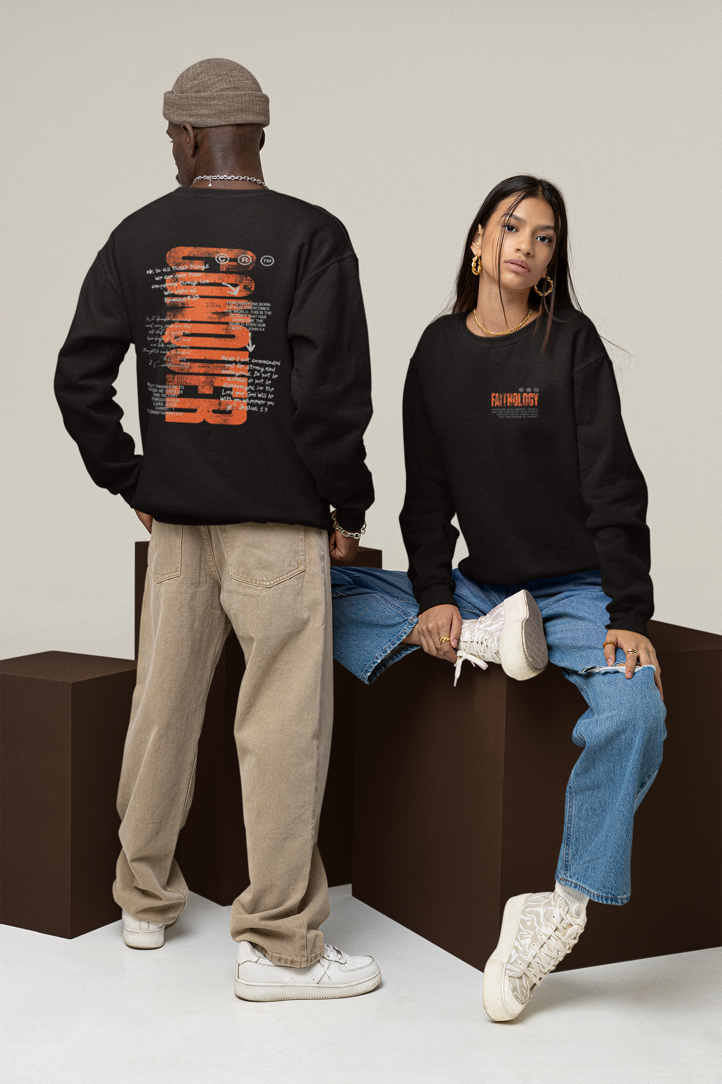 Conquer - Black Sweatshirt